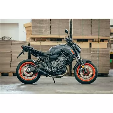 Doublefire Titanium Black Roadsitalia Yamaha MT-07 2021-