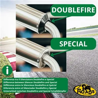 Doublefire Titanium Roadsitalia Kawasaki Z650 2023-